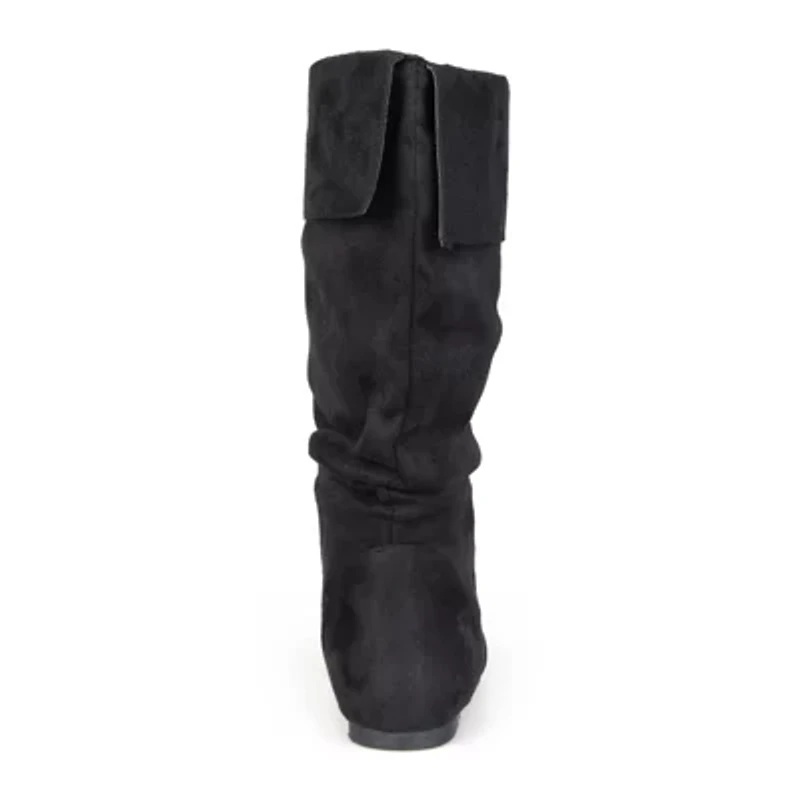 Journee Collection Womens Shelley Wide Calf Slouch Boots
