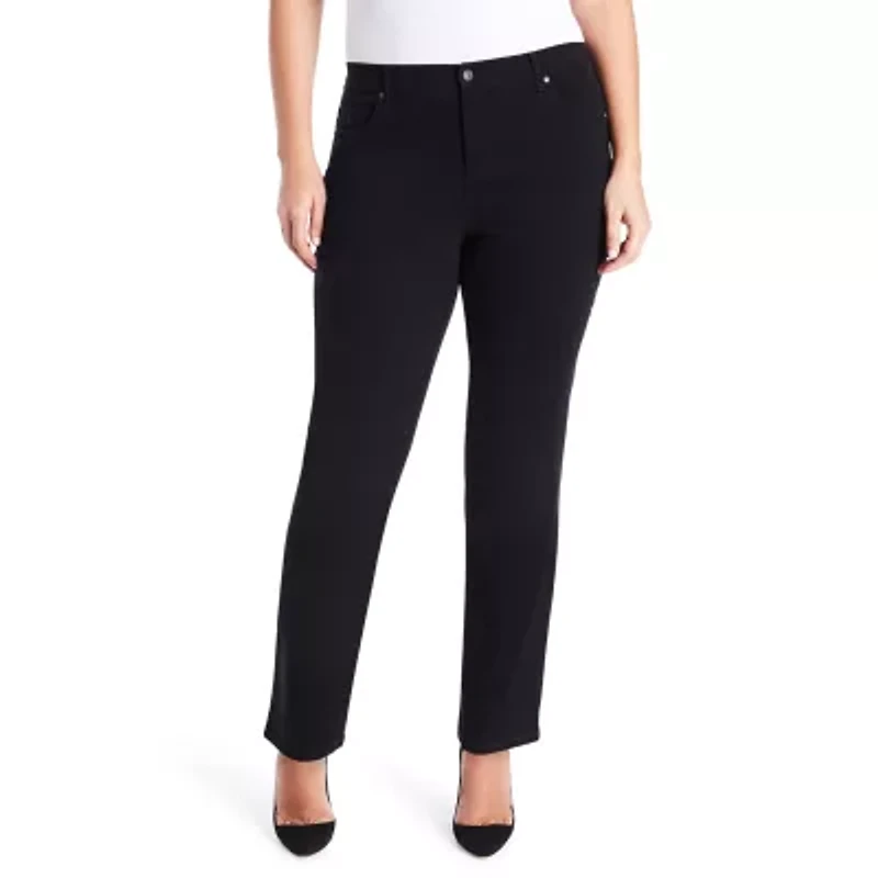 Gloria Vanderbilt Women's Plus Amanda Classic Straight Leg Jean