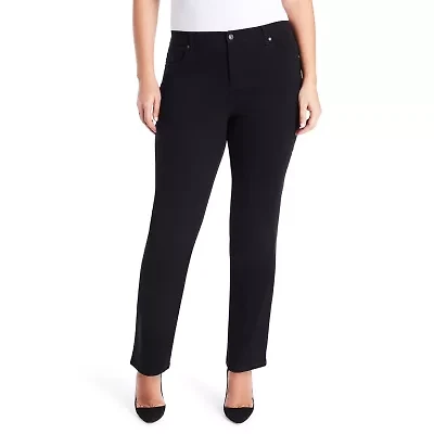 Gloria Vanderbilt Women's Plus Amanda Classic Straight Leg Jean
