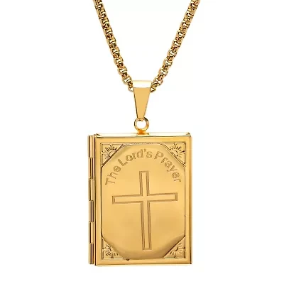 Mens Stainless Steel Hypoallergenic 24 Inch Rope Chain Necklace