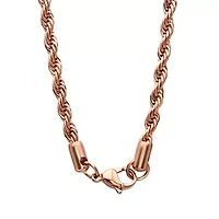 Mens Stainless Steel Hypoallergenic 30 Inch Pendant Necklace