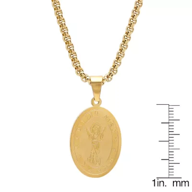 Mens Stainless Steel Semisolid Curb Hypoallergenic Chain Bracelet