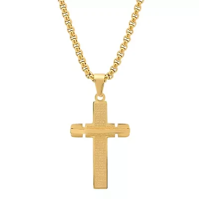 Mens Stainless Steel Hypoallergenic 24 Inch Curb Chain Necklace