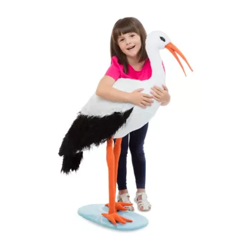 Melissa & Doug Stork Stuffed Animal