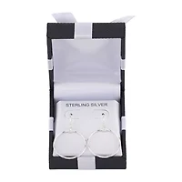 Womens Sterling Silver Drop Earrings