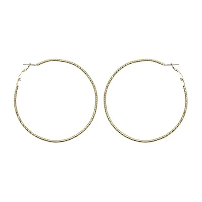 Mixit Womens 70mm Hypoallergenic Hoop Earrings