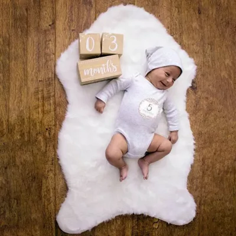 The Peanutshell 3-pc. Unisex Baby Milestones
