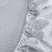 Serta Simply Clean™ Pleated Antimicrobial Treated Complete Bedding Set