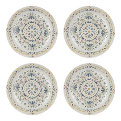 Linden Street Caspian Tile 4-pc. Melamine Dinner Plates