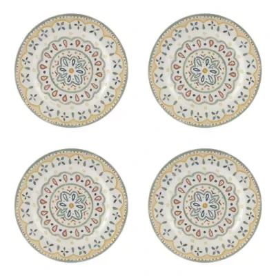 Linden Street Caspian Tile 4-pc. Melamine Salad Plate