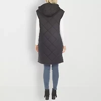 White Mark Womens Water Resistant Lightweight Puffer Vest