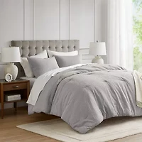 510 Design Mina Waffle Weave Textured Midweight Comforter Set