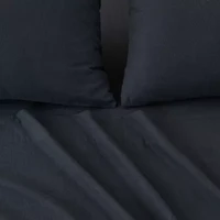 Linery Cotton Solid Flannel Sheet Set