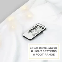 Eclipse Starlight Grommet Top Sheer Single Curtain Panel