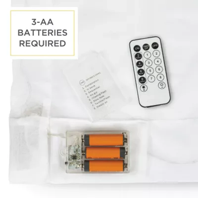 Eclipse Starlight Grommet Top Sheer Single Curtain Panel