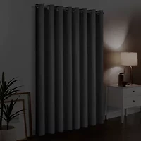 Eclipse Larissa Grommet Top 100% Blackout Single Curtain Panel