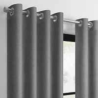 Eclipse Larissa Grommet Top 100% Blackout Single Curtain Panel