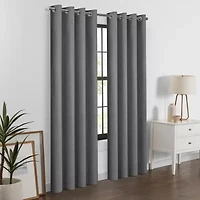 Eclipse Larissa Grommet Top 100% Blackout Single Curtain Panel