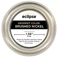 Eclipse Larissa Grommet Top 100% Blackout Single Curtain Panel