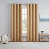 Eclipse Dutchess Grommet Top 100% Blackout Single Curtain Panel