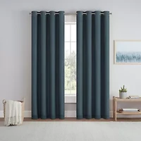 Eclipse Dutchess Grommet Top 100% Blackout Single Curtain Panel