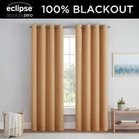Eclipse Dutchess Grommet Top 100% Blackout Single Curtain Panel