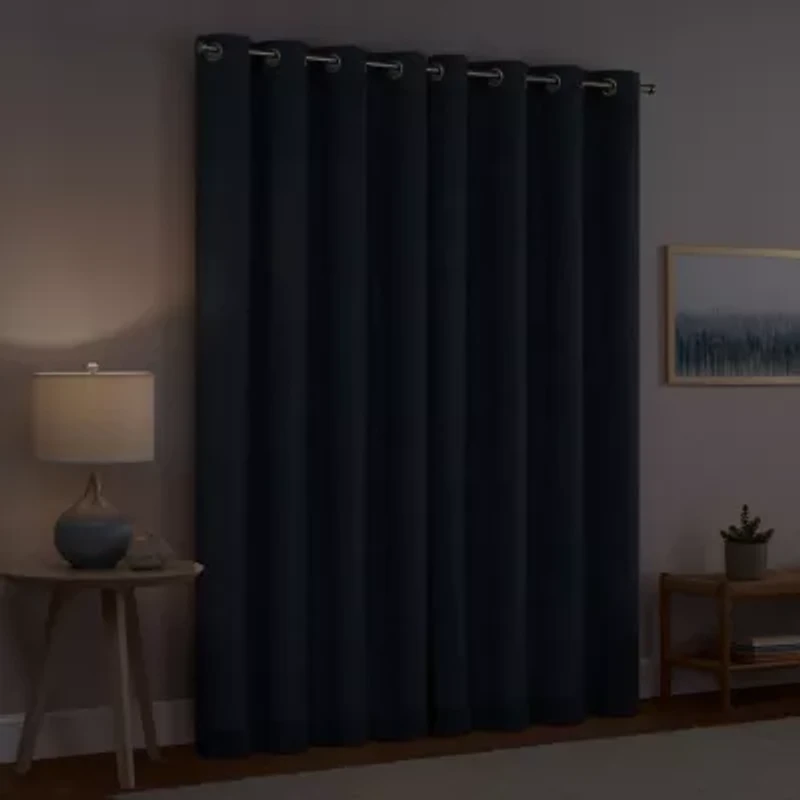 Eclipse Dutchess Grommet Top 100% Blackout Single Curtain Panel