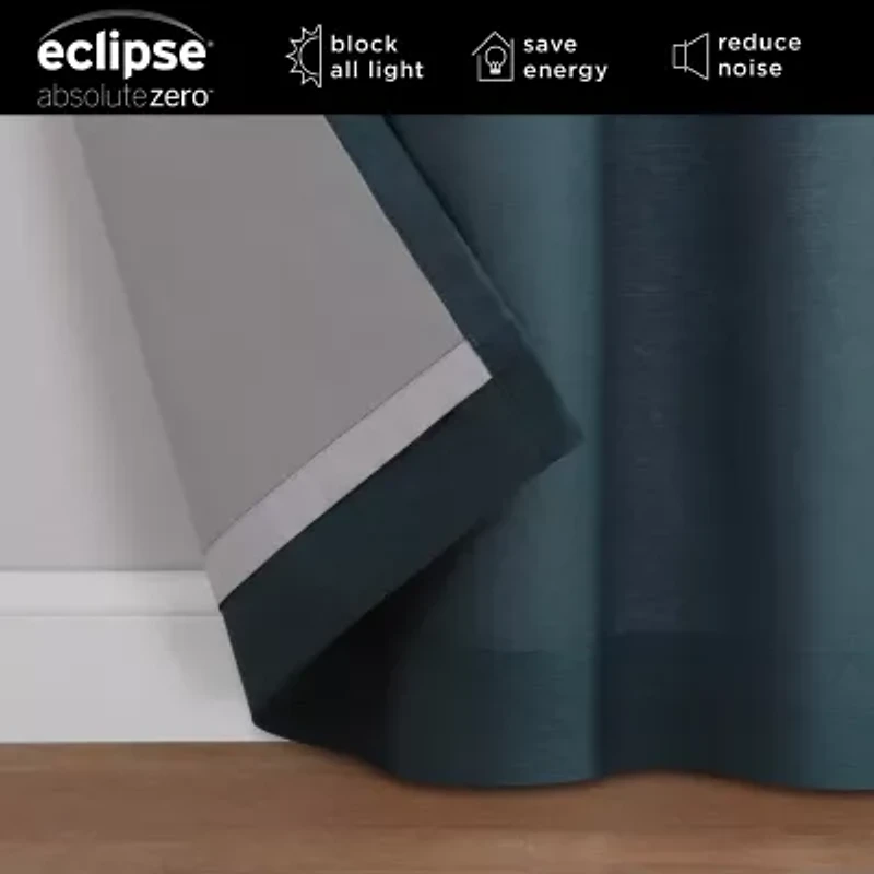 Eclipse Dutchess Grommet Top 100% Blackout Single Curtain Panel