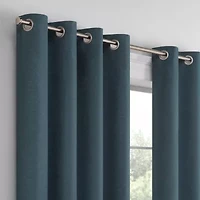 Eclipse Dutchess Grommet Top 100% Blackout Single Curtain Panel