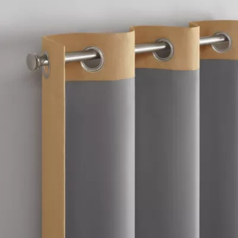 Eclipse Dutchess Grommet Top 100% Blackout Single Curtain Panel