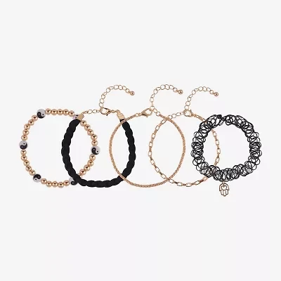 Arizona Gold Tone Womens -pc. Bracelet Set