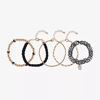 Arizona Gold Tone Womens -pc. Bracelet Set