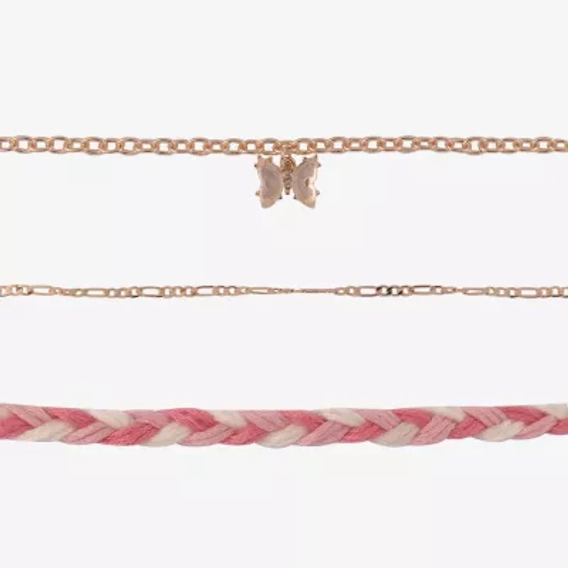 Arizona Gold Tone Womens 5-pc. Bracelet Set