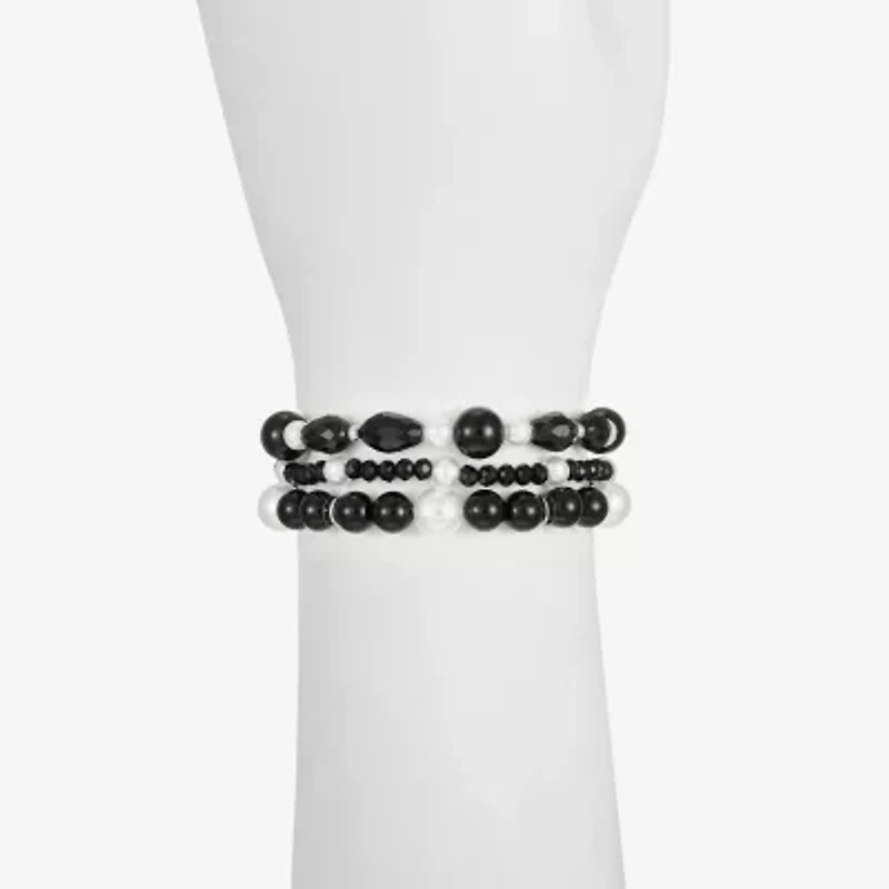 Mixit Silver Tone Womens 3-pc. Bracelet Set