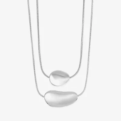 Liz Claiborne Womens 17 Inch Pendant Necklace