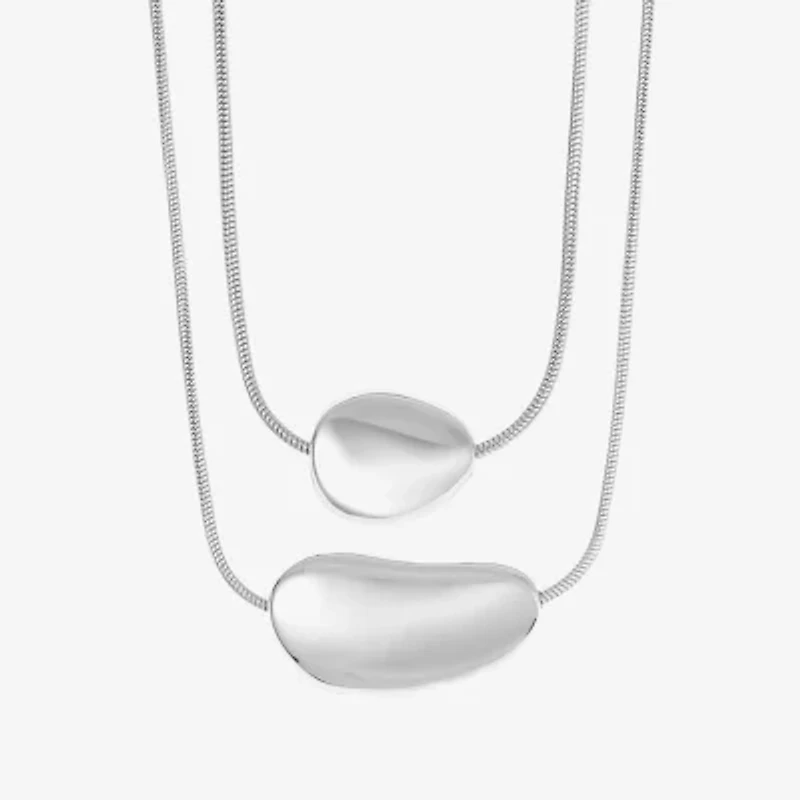 Liz Claiborne Womens 17 Inch Pendant Necklace