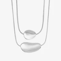 Liz Claiborne Womens 17 Inch Pendant Necklace