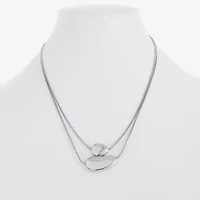 Liz Claiborne Womens 17 Inch Pendant Necklace