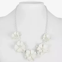 Liz Claiborne Frontal Womens 17 Inch Collar Necklace