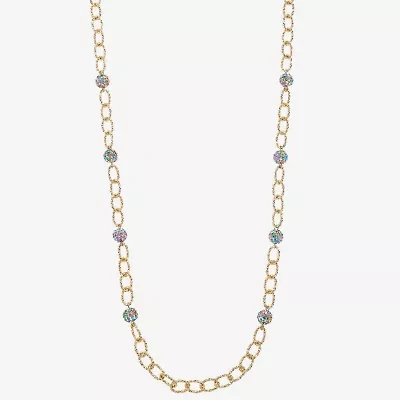 Monet Jewelry Womens Glass 34 Inch Strand Necklace