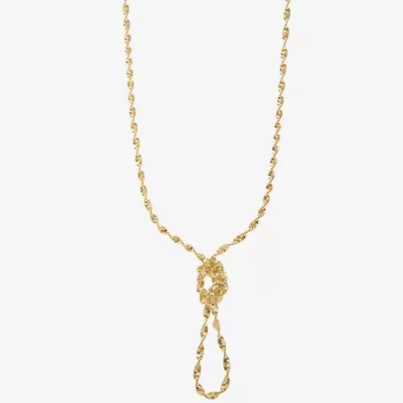 Monet Jewelry Twisted Womens 28 Inch Y Necklace