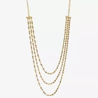 Monet Jewelry Twisted Womens 18 Inch Fashion Chain Necklace