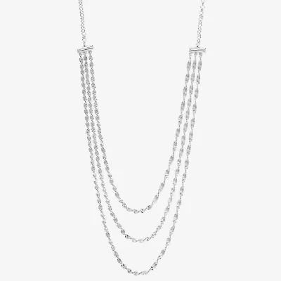 Monet Jewelry Twisted Womens 18 Inch Fashion Chain Necklace