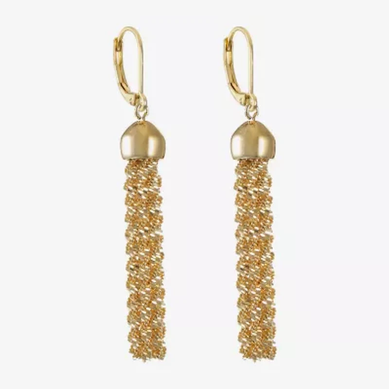 Monet Jewelry Tassel Womens Drop Earrings
