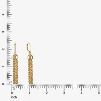 Monet Jewelry Tassel Womens Drop Earrings