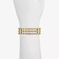 Monet Jewelry Twisted Womens Stretch Bracelet