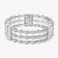 Monet Jewelry Twisted Womens Stretch Bracelet