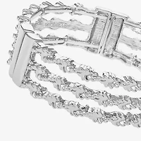 Monet Jewelry Twisted Womens Stretch Bracelet