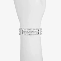 Monet Jewelry Twisted Womens Stretch Bracelet