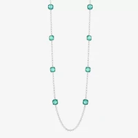Monet Jewelry Womens Glass 36 Inch Strand Necklace